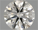 Natural Diamond 0.40 Carats, Round with Excellent Cut, H Color, VS2 Clarity and Certified by IGI