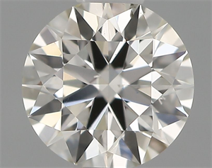 Picture of Natural Diamond 0.40 Carats, Round with Excellent Cut, H Color, VS2 Clarity and Certified by IGI