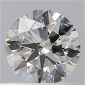 Natural Diamond 0.40 Carats, Round with Excellent Cut, I Color, VS2 Clarity and Certified by GIA