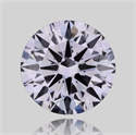 Natural Diamond 0.41 Carats, Round with Excellent Cut, D Color, SI1 Clarity and Certified by GIA