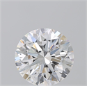 Natural Diamond 6.02 Carats, Round with Excellent Cut, D Color, SI2 Clarity and Certified by GIA