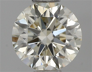 Picture of Natural Diamond 0.53 Carats, Round with Excellent Cut, J Color, VVS1 Clarity and Certified by IGI