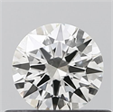 Natural Diamond 0.40 Carats, Round with Excellent Cut, E Color, SI1 Clarity and Certified by IGI