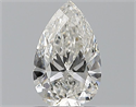 Natural Diamond 0.75 Carats, Pear with  Cut, G Color, SI1 Clarity and Certified by GIA