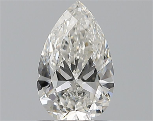 Picture of Natural Diamond 0.75 Carats, Pear with  Cut, G Color, SI1 Clarity and Certified by GIA