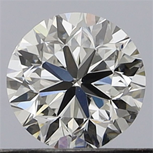 Picture of Natural Diamond 0.40 Carats, Round with Very Good Cut, F Color, VS1 Clarity and Certified by GIA