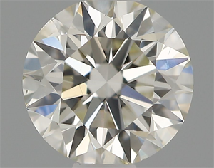 Picture of Natural Diamond 0.52 Carats, Round with Excellent Cut, H Color, SI1 Clarity and Certified by IGI