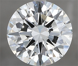 Picture of Natural Diamond 2.50 Carats, Round with Excellent Cut, H Color, VS1 Clarity and Certified by IGI