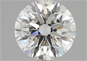 Natural Diamond 1.55 Carats, Round with Excellent Cut, H Color, VS2 Clarity and Certified by GIA