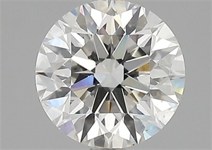 Picture of Natural Diamond 1.55 Carats, Round with Excellent Cut, H Color, VS2 Clarity and Certified by GIA