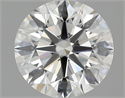 Natural Diamond 1.70 Carats, Round with Excellent Cut, G Color, VVS2 Clarity and Certified by IGI