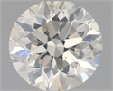 Natural Diamond 0.70 Carats, Round with Good Cut, J Color, SI2 Clarity and Certified by GIA