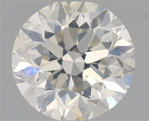 Picture of Natural Diamond 0.70 Carats, Round with Good Cut, J Color, SI2 Clarity and Certified by GIA