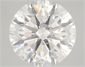 Natural Diamond 5.15 Carats, Round with Excellent Cut, I Color, I1 Clarity and Certified by GIA