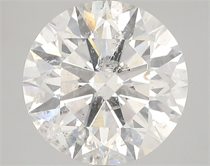 Picture of Natural Diamond 5.15 Carats, Round with Excellent Cut, I Color, I1 Clarity and Certified by GIA