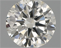 Natural Diamond 0.42 Carats, Round with Excellent Cut, I Color, SI1 Clarity and Certified by IGI