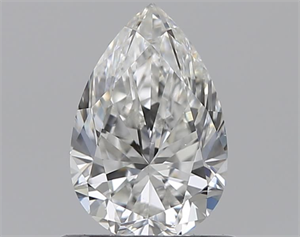 Picture of Natural Diamond 0.70 Carats, Pear with  Cut, F Color, VS1 Clarity and Certified by GIA