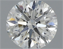 Natural Diamond 0.40 Carats, Round with Excellent Cut, I Color, VS2 Clarity and Certified by GIA