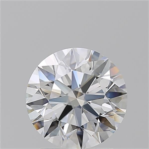 Picture of Natural Diamond 2.01 Carats, Round with Excellent Cut, F Color, VVS1 Clarity and Certified by GIA