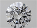 Natural Diamond 0.40 Carats, Round with Excellent Cut, H Color, VS2 Clarity and Certified by GIA