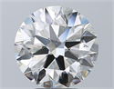 Natural Diamond 4.50 Carats, Round with Excellent Cut, I Color, VS2 Clarity and Certified by GIA