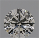 Natural Diamond 0.53 Carats, Round with Excellent Cut, J Color, VS2 Clarity and Certified by GIA