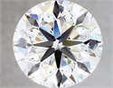 Natural Diamond 2.01 Carats, Round with Very Good Cut, H Color, VS2 Clarity and Certified by GIA