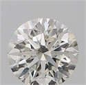 Natural Diamond 0.60 Carats, Round with Excellent Cut, J Color, SI1 Clarity and Certified by GIA