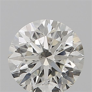 Picture of Natural Diamond 0.60 Carats, Round with Excellent Cut, J Color, SI1 Clarity and Certified by GIA