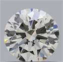 Natural Diamond 0.64 Carats, Round with Excellent Cut, J Color, VS2 Clarity and Certified by IGI