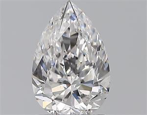 Picture of Natural Diamond 1.20 Carats, Pear with  Cut, D Color, VS2 Clarity and Certified by GIA