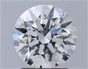 Natural Diamond 2.01 Carats, Round with Excellent Cut, G Color, VS2 Clarity and Certified by GIA