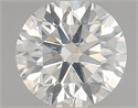 Natural Diamond 0.60 Carats, Round with Excellent Cut, K Color, SI2 Clarity and Certified by GIA