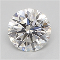 Natural Diamond 0.40 Carats, Round with Excellent Cut, E Color, VVS2 Clarity and Certified by GIA