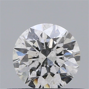 Picture of Natural Diamond 0.40 Carats, Round with Very Good Cut, F Color, I1 Clarity and Certified by GIA