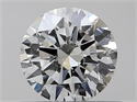 Natural Diamond 0.40 Carats, Round with Very Good Cut, K Color, SI1 Clarity and Certified by GIA