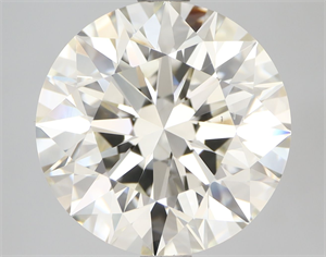 Picture of Natural Diamond 4.02 Carats, Round with Excellent Cut, K Color, VS2 Clarity and Certified by IGI