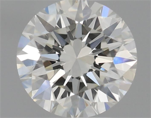 Picture of Natural Diamond 0.40 Carats, Round with Excellent Cut, J Color, VS1 Clarity and Certified by GIA