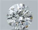 Natural Diamond 2.31 Carats, Round with Excellent Cut, H Color, VVS2 Clarity and Certified by GIA