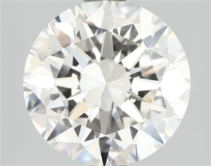 Picture of Natural Diamond 2.52 Carats, Round with Excellent Cut, H Color, VVS1 Clarity and Certified by IGI