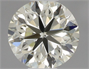 Natural Diamond 0.40 Carats, Round with Very Good Cut, K Color, VVS1 Clarity and Certified by IGI