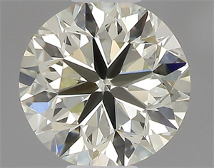 Picture of Natural Diamond 0.40 Carats, Round with Very Good Cut, K Color, VVS1 Clarity and Certified by IGI