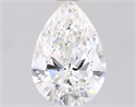 Natural Diamond 1.06 Carats, Pear with  Cut, F Color, VVS1 Clarity and Certified by GIA