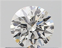 Natural Diamond 0.40 Carats, Round with Very Good Cut, H Color, VS1 Clarity and Certified by GIA