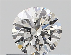 Picture of Natural Diamond 0.40 Carats, Round with Very Good Cut, H Color, VS1 Clarity and Certified by GIA