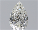 Natural Diamond 0.80 Carats, Pear with  Cut, I Color, SI1 Clarity and Certified by GIA