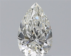 Picture of Natural Diamond 0.80 Carats, Pear with  Cut, I Color, SI1 Clarity and Certified by GIA