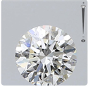 Natural Diamond 0.50 Carats, Round with Excellent Cut, I Color, SI1 Clarity and Certified by GIA