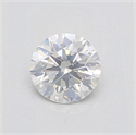 Natural Diamond 0.51 Carats, Round with Excellent Cut, G Color, SI2 Clarity and Certified by IGI