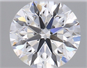 Natural Diamond 0.40 Carats, Round with Excellent Cut, D Color, SI1 Clarity and Certified by GIA